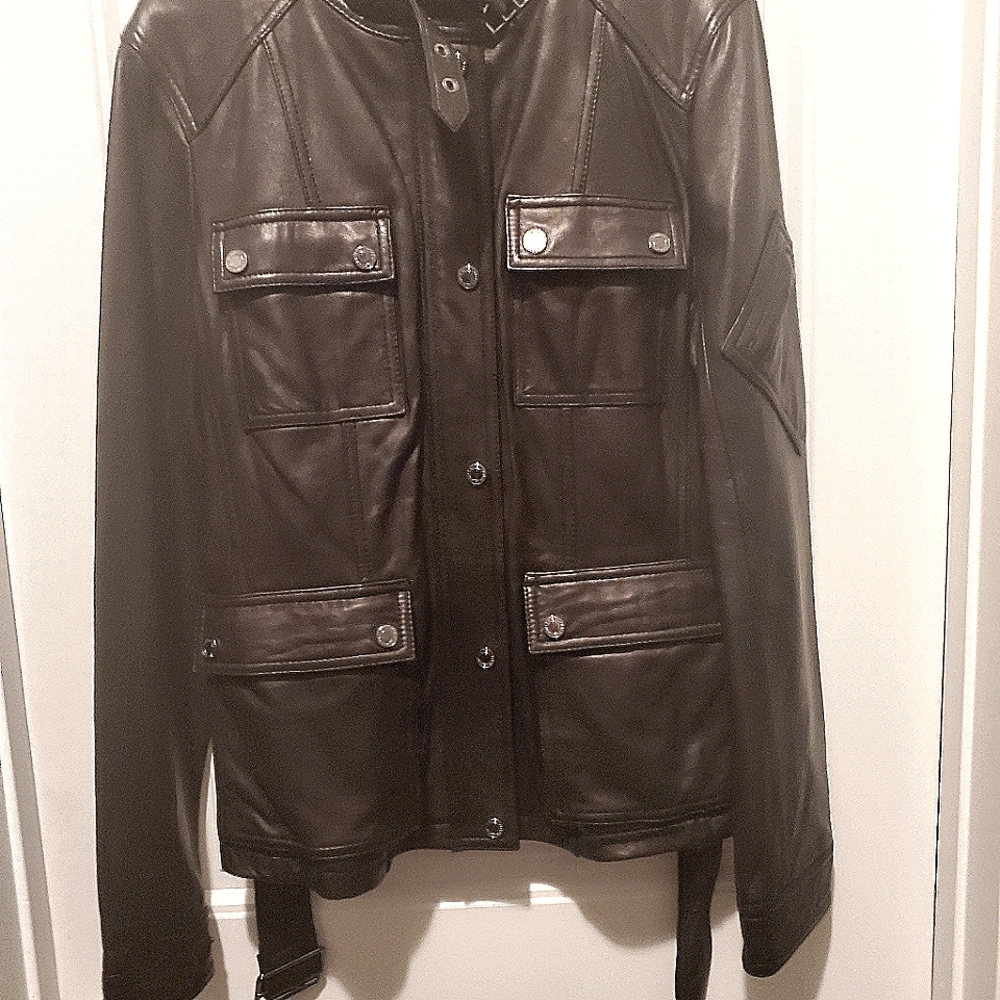 Leather Ralph Lauren Jacket